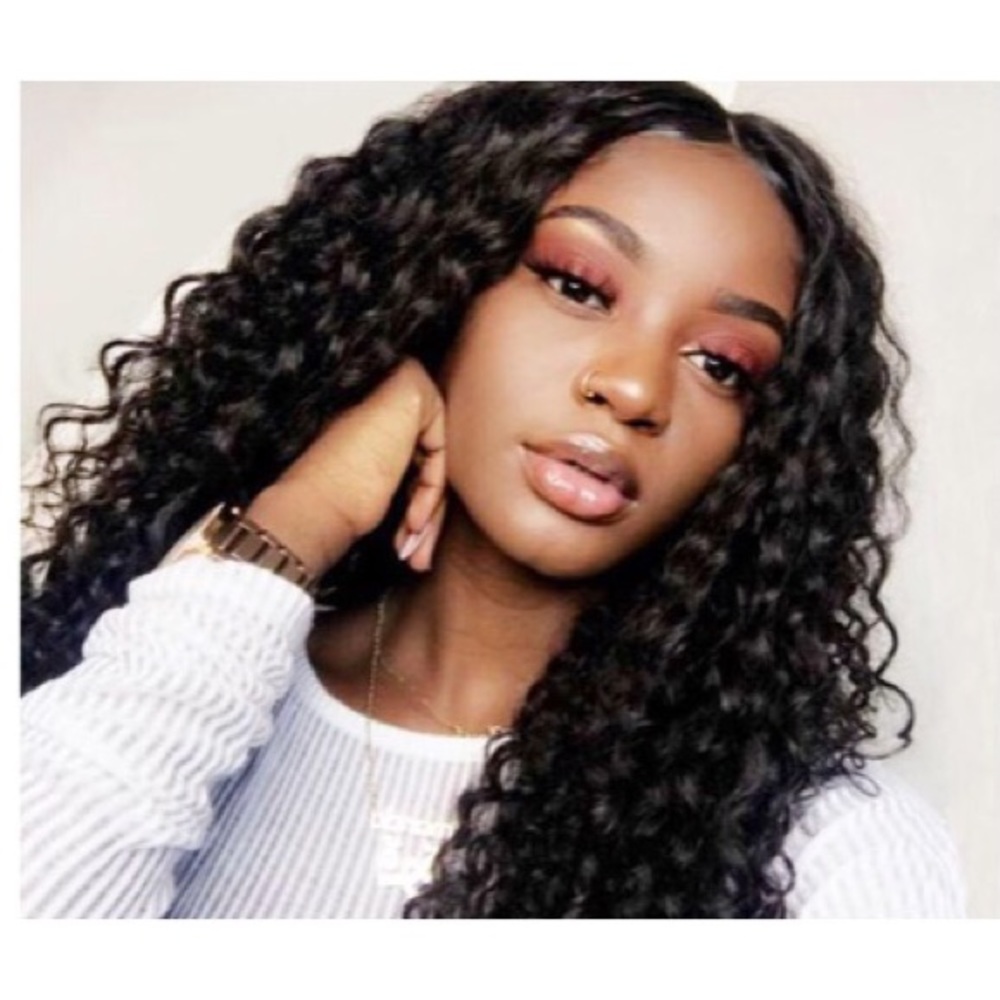 16” Brazilian Body Wave Lace Closure Wig